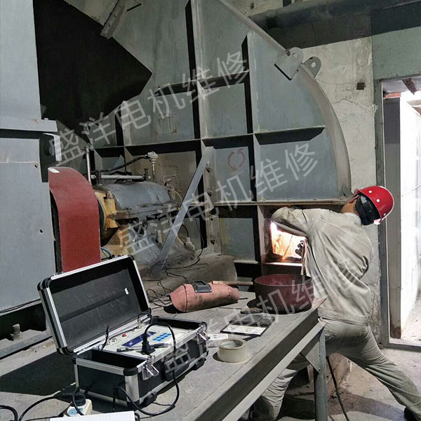 徐州风机维修现场