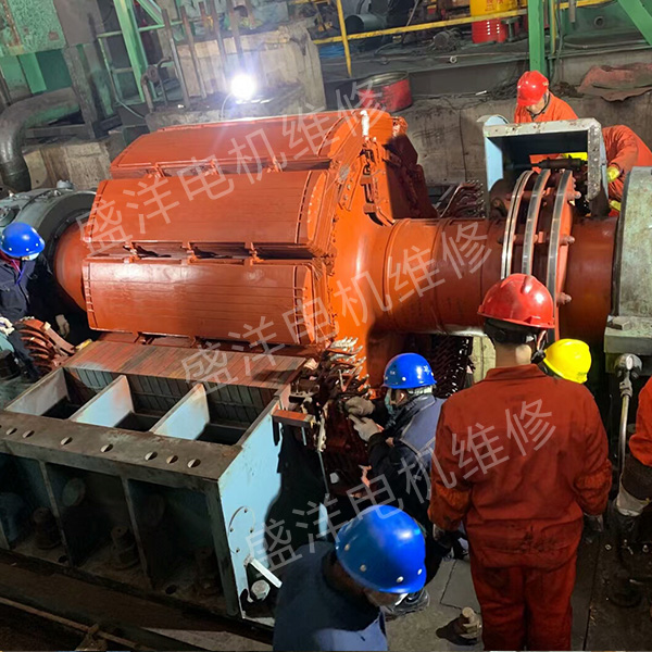 徐州大型电机维修现场